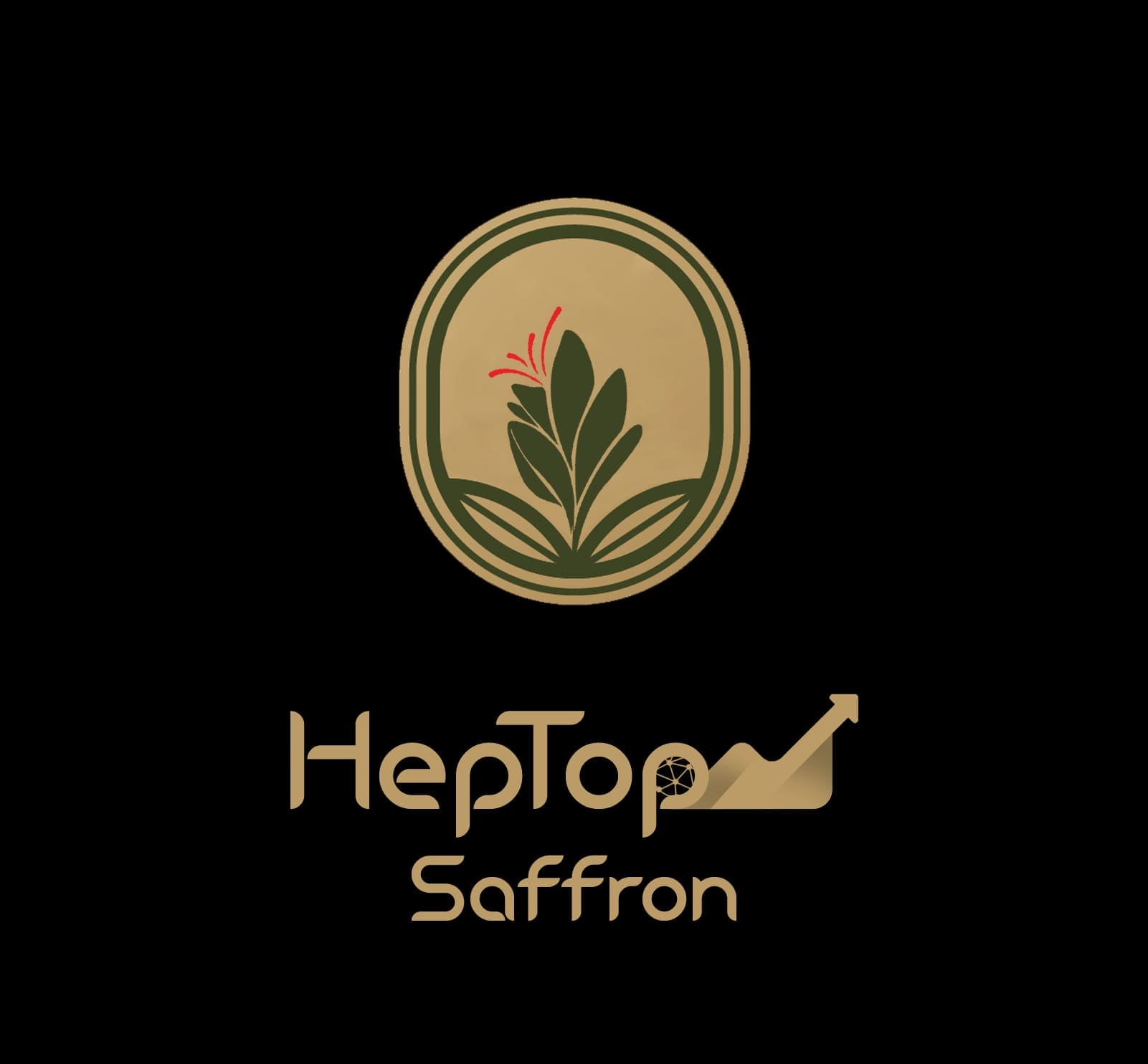 لوگوی زعفران و فراوردهای زعفرانی HEPTOP SAFFRON