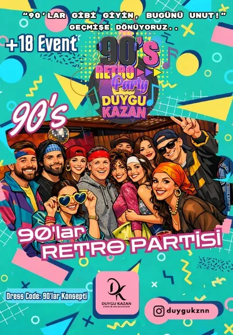کنسرت Duygu Kazan'la 90'lar Retrosu در آنتالیا در Holly Stone Performance Hall Antalya