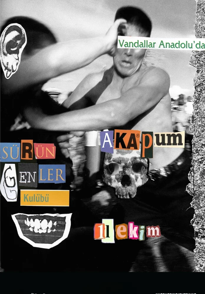 کنسرت Akapum Sürüngenler در آنکارا در Haymatlos Mekan