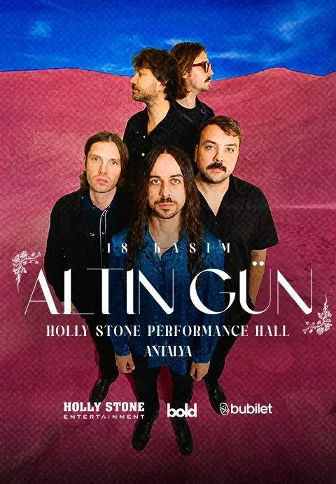 کنسرت Altın Gün Konseri در آنتالیا در Holly Stone Performance Hall Antalya
