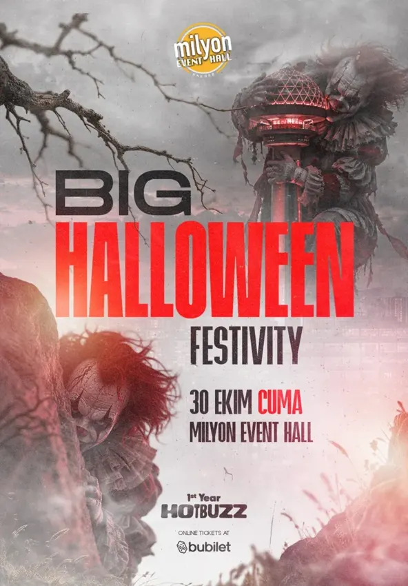 کنسرت BIG HALLOWEEN FESTIVITY در آنکارا در Ankara Milyon Event Hall