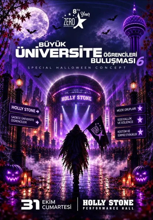 کنسرت Büyük Üniversite Öğrencileri Buluşması 6 در آنکارا در Holly Stone Performance Hall Ankara