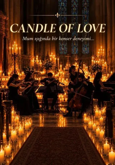 کنسرت Candle of Love در ازمیر در Aziz Vukolos Kilisesi