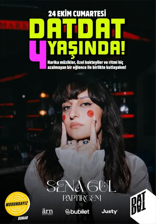 کنسرت DatDat 4 Yaşında! | Sena Gül (Paptircem) در ازمیر در Datdadadat