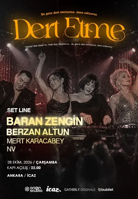 کنسرت Dert Etme در آنکارا در İcaz Restoran