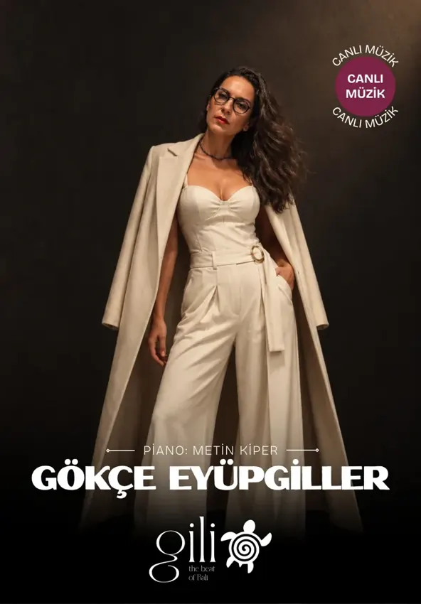 کنسرت Gökçe Eyüpgiller Canlı Performans در ازمیر در Gili Ege Perla