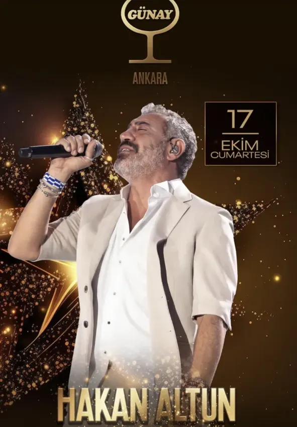 کنسرت Hakan Altun در آنکارا در Günay Restaurant Ankara