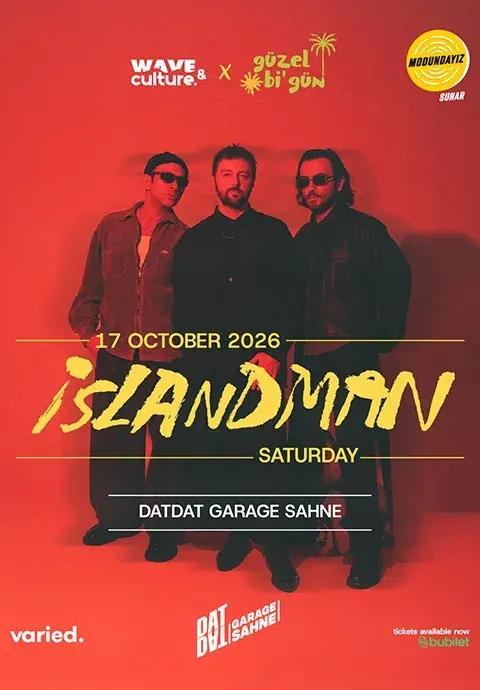 کنسرت Islandman در ازمیر در DatDat Garage Sahne