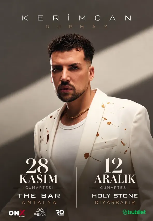 کنسرت Kerimcan Durmaz در آنتالیا در The Bar Kaleiçi