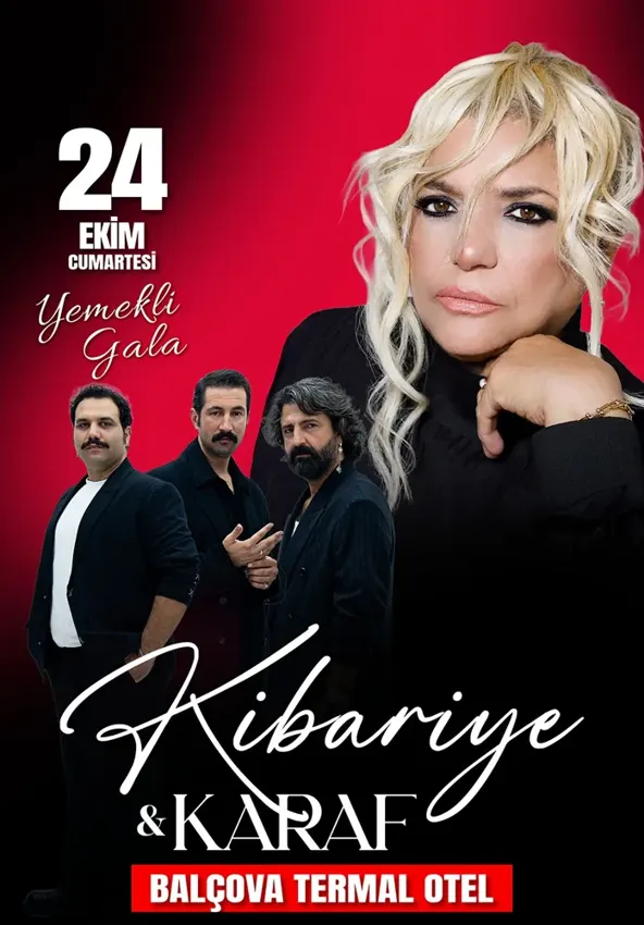 کنسرت Kibariye - Karaf Konseri در ازمیر در Balçova Termal Otel
