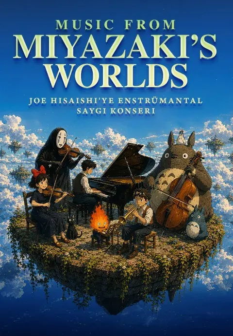 کنسرت Music from Miyazaki’s Worlds در ازمیر در Tepekule Kültür ve Kongre Merkezi