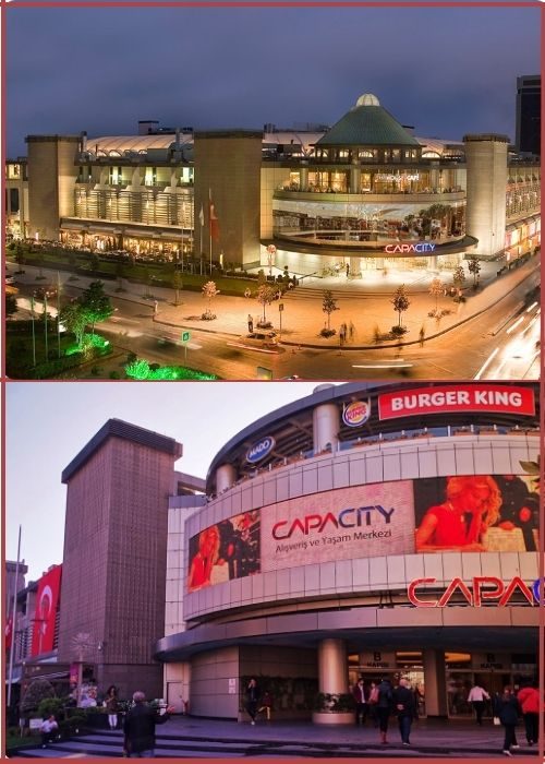 اسلایدهای مرکز خرید کاپاسیتی