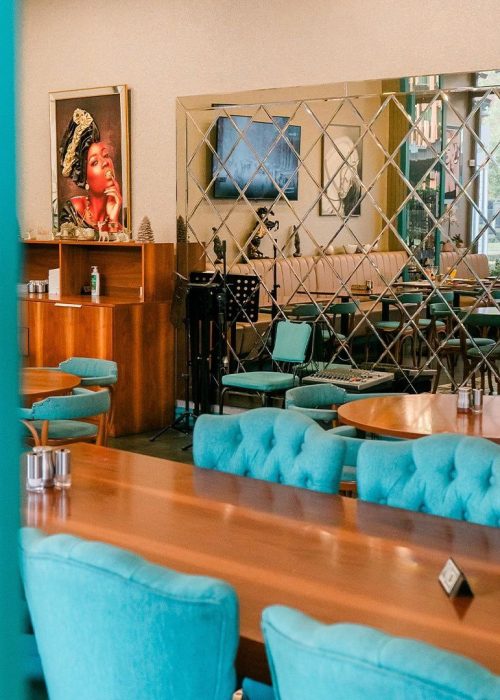 فضای داخلی رستوران آریا در ساریر استانبول۲