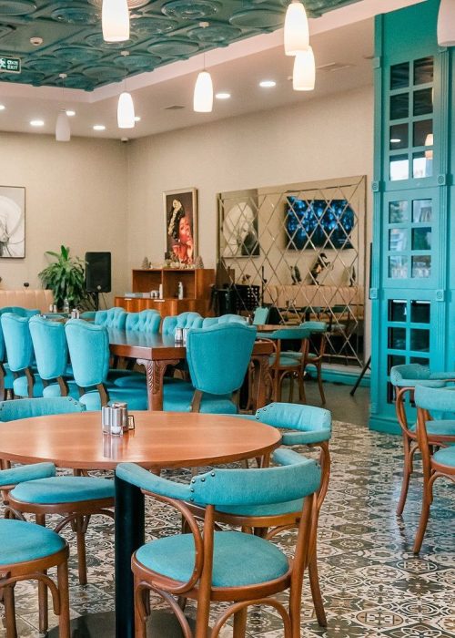 فضای داخلی رستوران آریا در ساریر استانبول