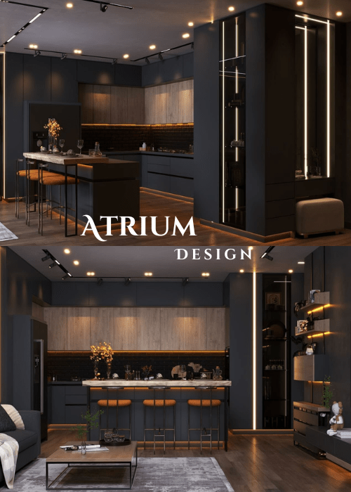 معماری و طراحی داخلی آتریوم دیزاین3